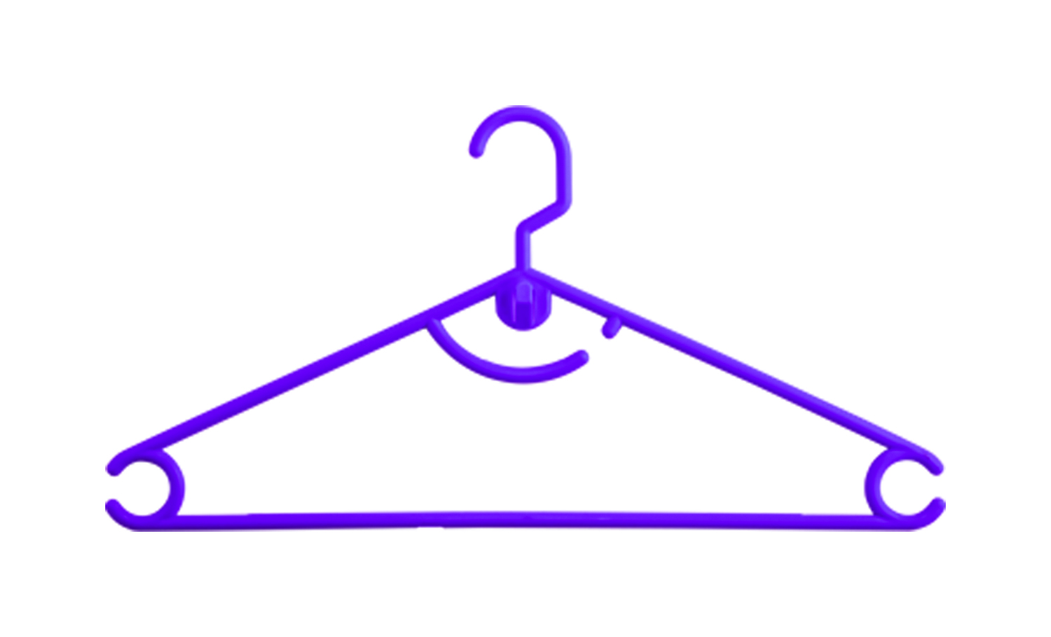 Hanger 007 (395 X 200 X 48 Mm) (Assorted) (6 Pc Set) (40 Set Pk)